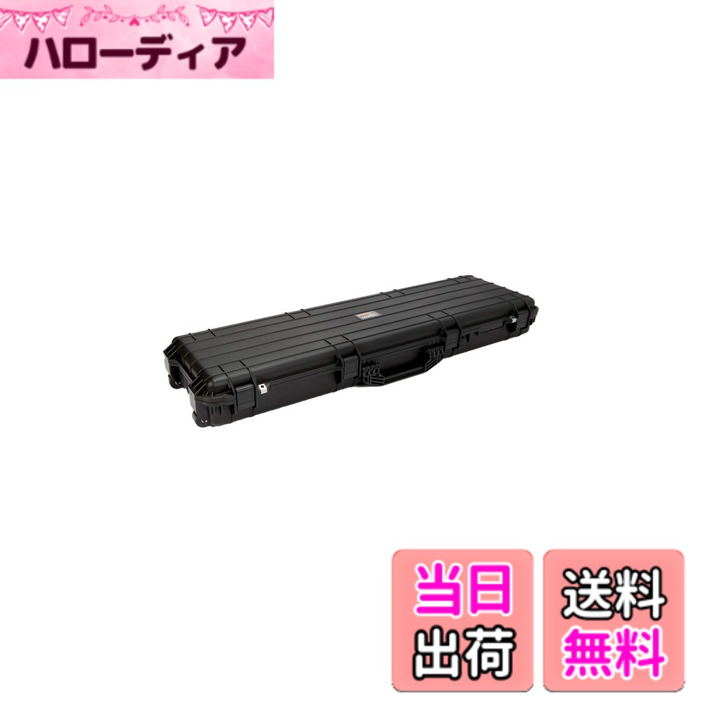 商品情報商品の説明●耐久性、密閉性の高い樹脂ツールケースなので、精密機械の保管、移送に最適です。主な仕様 色:ブラック防滴タイプ外寸(mm)間口x奥行x高さ:1346x394x165br有効内寸(mm)間口x奥行x高さ:1270x335x138br耐荷重(kg):20br付属品:衝撃ウレタンシリンダ錠取付可能(別売)質量(kg):10.3