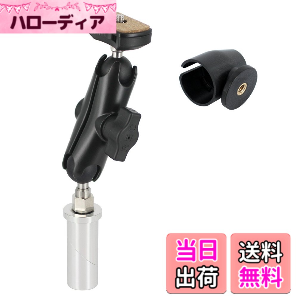 REC-MOUNTS Panasonic wearable camera パナソニック ウェアラブルカメラ HX-A1H/HX-A500/HX-A100 用マウント サイズ：ステムセットφ23-φ25アームM(94mm)