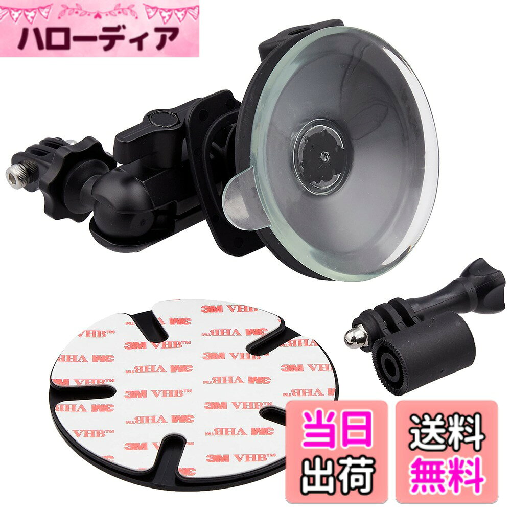 【送料無料】REC-MOUNTS マウント for Garmin(ガーミン)VIRB Elite X XE 用 サイズ：吸盤タイプ/ロング自由雲台付