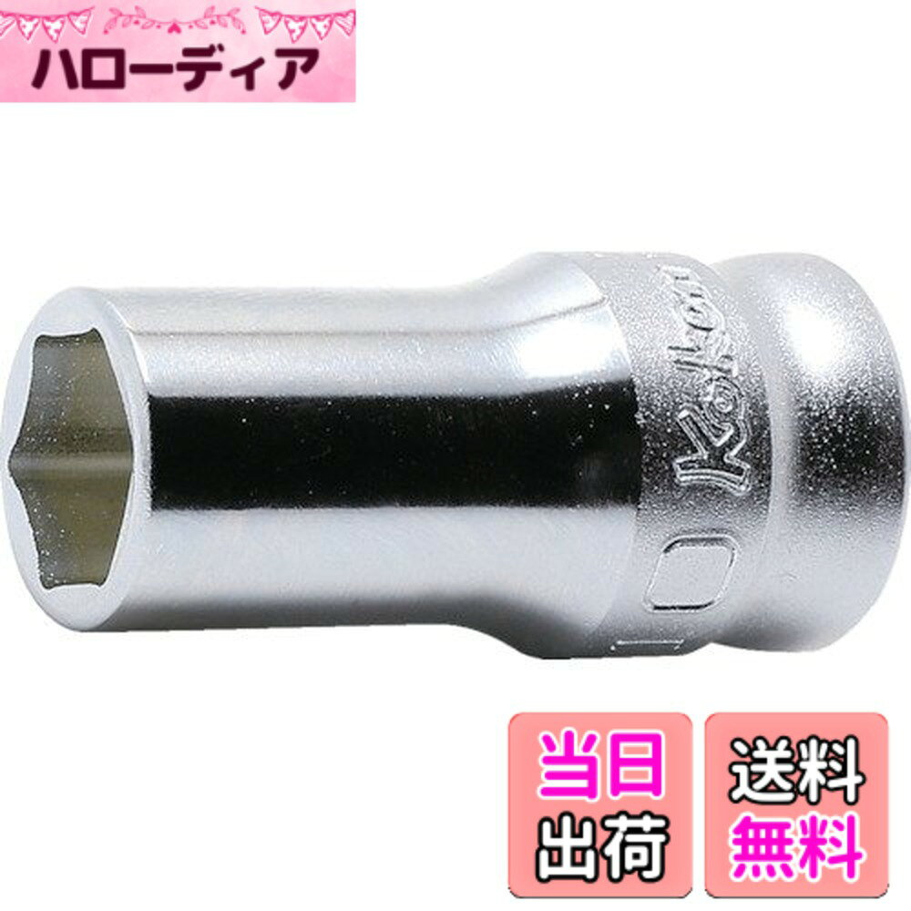 山下工業研究所 Z-EAL 6角セミディープソケット FASTENER_DRIVE_BIT サイズ：差込角 : 9.5mm