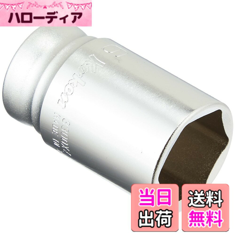 山下工業研究所 Z-EAL 6角セミディープソケット FASTENER_DRIVE_BIT サイズ：差込角 : 9.5mm