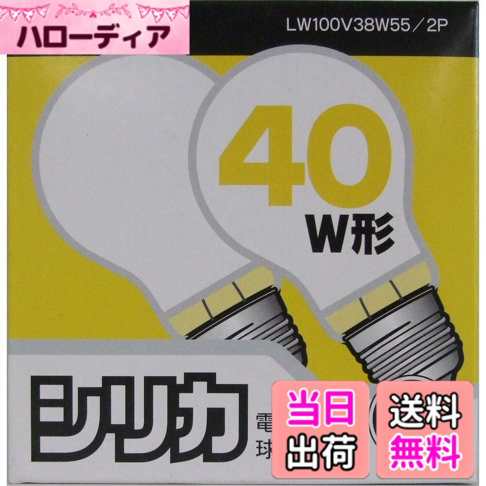 樂天商城 - 【送料無料】オーム(OHM) 白熱電球 2個 色：ホワイト、サイズ：40W