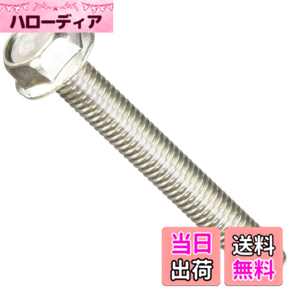 【送料無料】ポッシュフェイス(POSH FAITH) バイク用品 フランジ6角ボルト ステンレス 2個入 M6X45 920645-S2 サイズ：M6x45