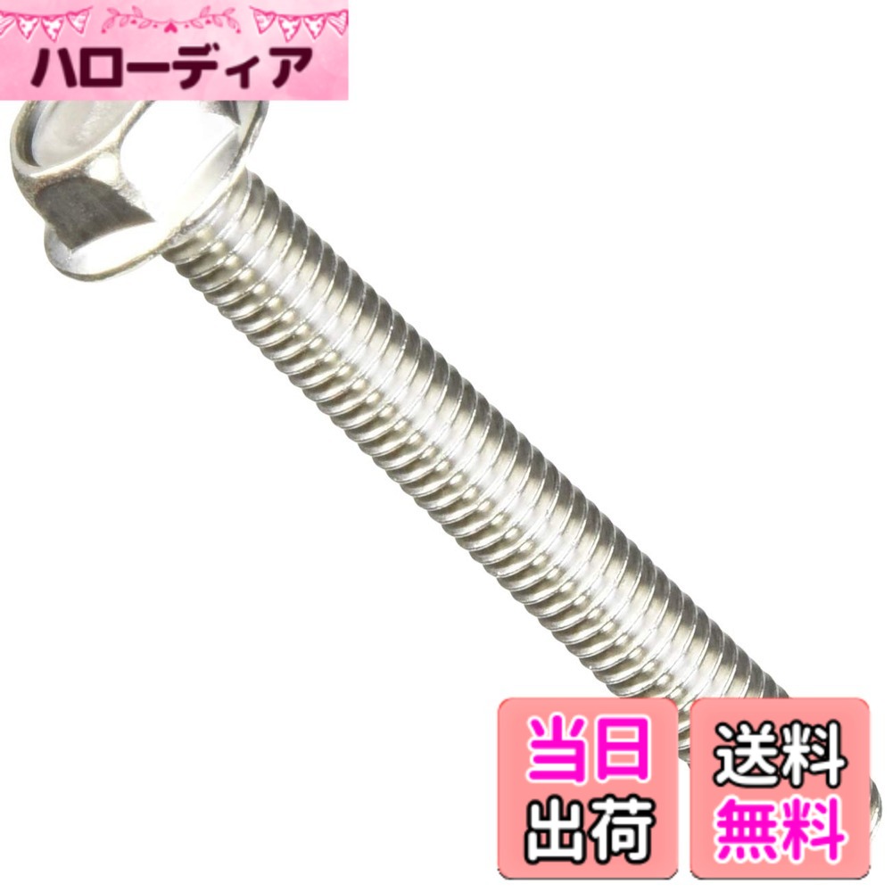 【送料無料】ポッシュフェイス(POSH FAITH) バイク用品 フランジ6角ボルト ステンレス 2個入 M6X50 920650-S2 サイズ：M6x50
