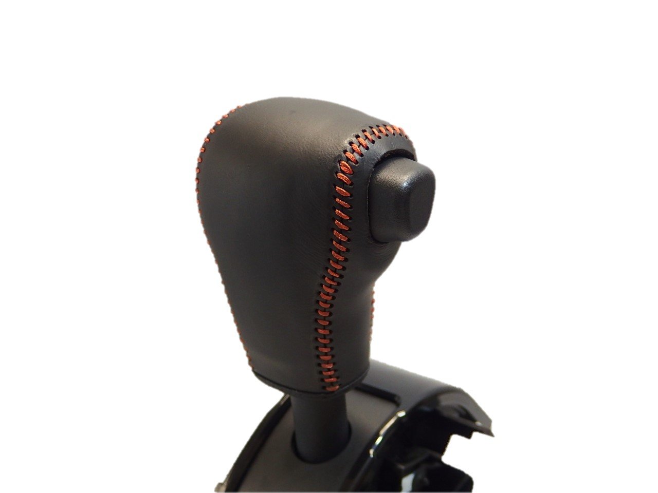 【送料無料】トリコローレEX キャスト・ウェイク・ムーヴ・タント・ステラ DIYシフトノブ本革巻替キット 色：黒x黒x橙