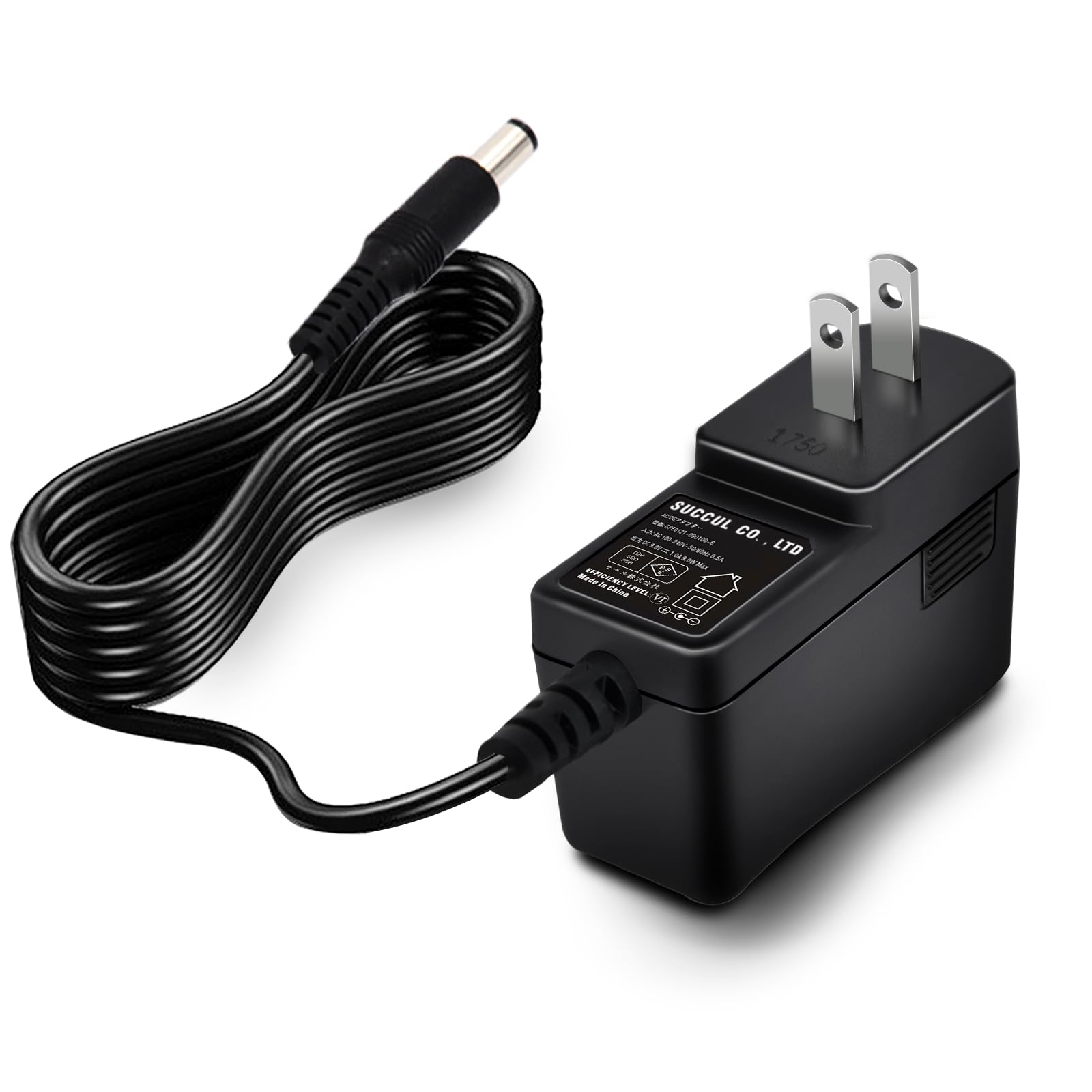 商品情報商品の説明主な仕様 入力:AC100-240V 50/60Hz 0.5A、出力:DC9V 1A 最大出力9W、出力プラグ外径5.5mmx2.1mm 、センターマイナス。入力電圧ワールドワイド対応品。 直流安定化出力。アダプターの寿命を左右する電解コンデンサーに高信頼品。過圧保護、過熱保護、過流保護、回路短絡保護などを搭載。LEDライト、無線ルータ・HUB ・スイッチ・防犯カメラ・オーディオ・ビデオ等の製品の電源としてご使用いただけます。使用上の注意：充電器として使えません。高い信頼性を必要とする用途（精密機器、医療機器など）には不向きです。※モーターのように電源投入時（スタート時）に定格電流を大きく上回る電流（ピーク電流）が あるものは動かない場合があります。ピーク電流をカバーしているかをご確認ください。brACアダプターの選び方：1、電圧：原則として異なる電圧のアダプターは故障の原因になりますので 使用しないでください。2、電流：原則としてアダプターは機器の電流と同じもの(同じものがない場合 は機器に一番近い大き目のもの)をお選びください。例えば機器の表記が800mAの場合は1Aのアダプター、1.5Aの 場合は2Aモデルとなります。3、DCプラグの口径：2.1mm径に対し2．5mm径を接続致しますと電源は入る かもしれませんが、接触不良が発生する場合がある為、2.1mmに対しては2.1mmのモデルをお選びください。※当社販売しているACアダプターは全て5.5x2.1mmですが、プラグの変換アダプターも多数取り扱っております。4、極性：ACアダプターには極性があり、センターがプラスのものとマイナスのものがあります。この極性を誤って接続した場合 は、部品が焼け、破損にも繋がりますので十分に注意してください。お使いの機器の電源仕様は、取り扱い説明書 または、本体のマークをご確認ください。※間違った仕様のアダプターを使用し、機器が壊れた場合は対象外となります。