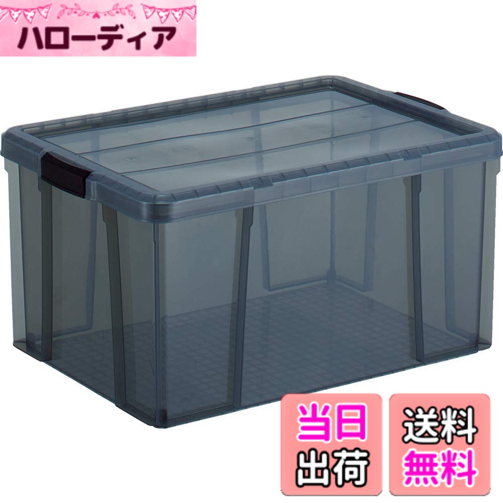 商品情報商品の説明バンドやひも掛けに便利な溝があるフタが付いています。 中身がわかりやすいクリアタイプです。 フタがロック付で、倒れても中身がこぼれ落ちません。 透明タイプですので外側からでも中身が確認できます。 バックヤードで予備在庫の保管や整理。 車庫や駐車場でのメンテナンス備品保管。 物置内の整理。 簡易工具箱として。 小規模事務所での備品整理。主な仕様 容量(L):66br色:透明黒外寸(mm)間口:635br外寸(mm)奥行:440br外寸(mm)高さ:325br有効内寸(mm)間口:541br有効内寸(mm)奥行:371br有効内寸(mm)高さ:310br有効内寸(mm)間口x奥行x高さ:541x371x310、適用カード差し(別売):-、外形寸法(mm)間口x奥行x高さ:635x440x325、DL640、ポリプロピレン(PP)