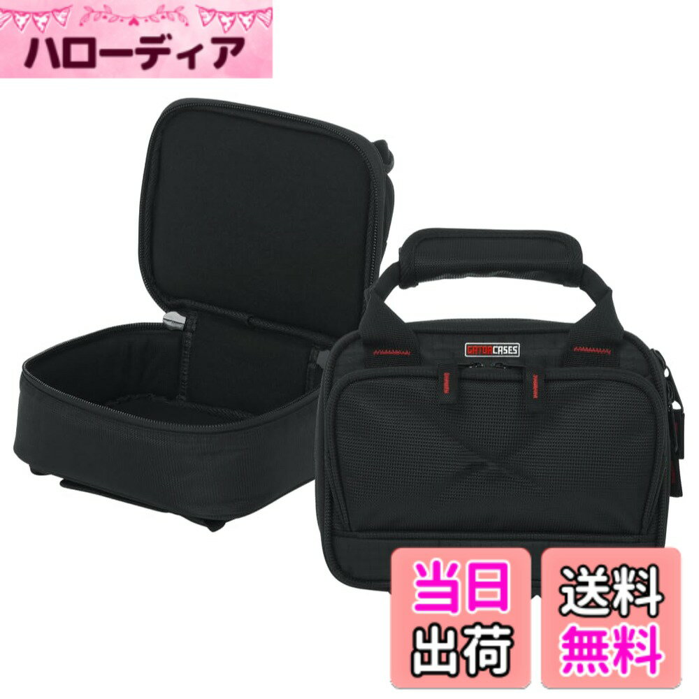 商品情報商品の説明商品紹介 高密度ナイロン素材のミキサーバッグ。 ケーブルやアクセサリーなどの小物が収納可能なサイドポケットを搭載。 こちらの商品は日本国内代理店商品となります。 並行輸入品に関しては、代理店を受けることが出来ませんのでお気を付け下さい。 ご注意（免責）＞必ずお読みください 参考価格として表示しているのは商品発売時点でのメーカーの想定した価格です。主な仕様 トリコット生地で機材を優しく包み、10mmの二重層パッドが持ち運び時等の軽度な衝撃等から守ります。(強い衝撃を与えると機材破損の原因になります)運搬時や使用時に最も床・地面に触れるバッグ底面にはラバーフィートを配し、擦れや破れなどのダメージを軽減させます。ケース外装に外付けポケットを装備。機材を使用する際のケーブルなどアクセサリーを収納できます。握りやすいハンドルに、脱着可能な肩掛けストラップにより、2wayでの持ち運びが可能です。【内寸】全長: 22.4cm / 奥行: 17.3cm / 高さ: 7.6cm / 重量: 0.4kg