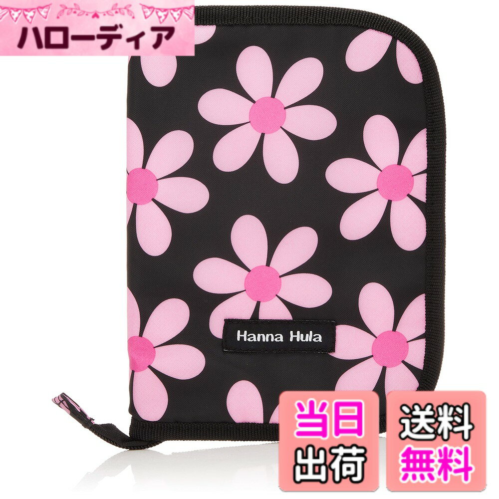 乐天商城 - 【送料無料】Hanna Hula(ハンナフラ) ペット 健康手帳ケース マルチケース 色：レトロフラワーピンク、サイズ：M