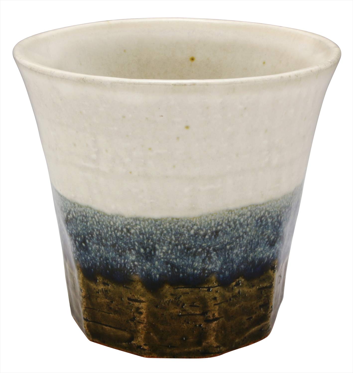 【送料無料】美濃焼 焼酎カップ 3 色：なごみ 青、サイズ：250ml