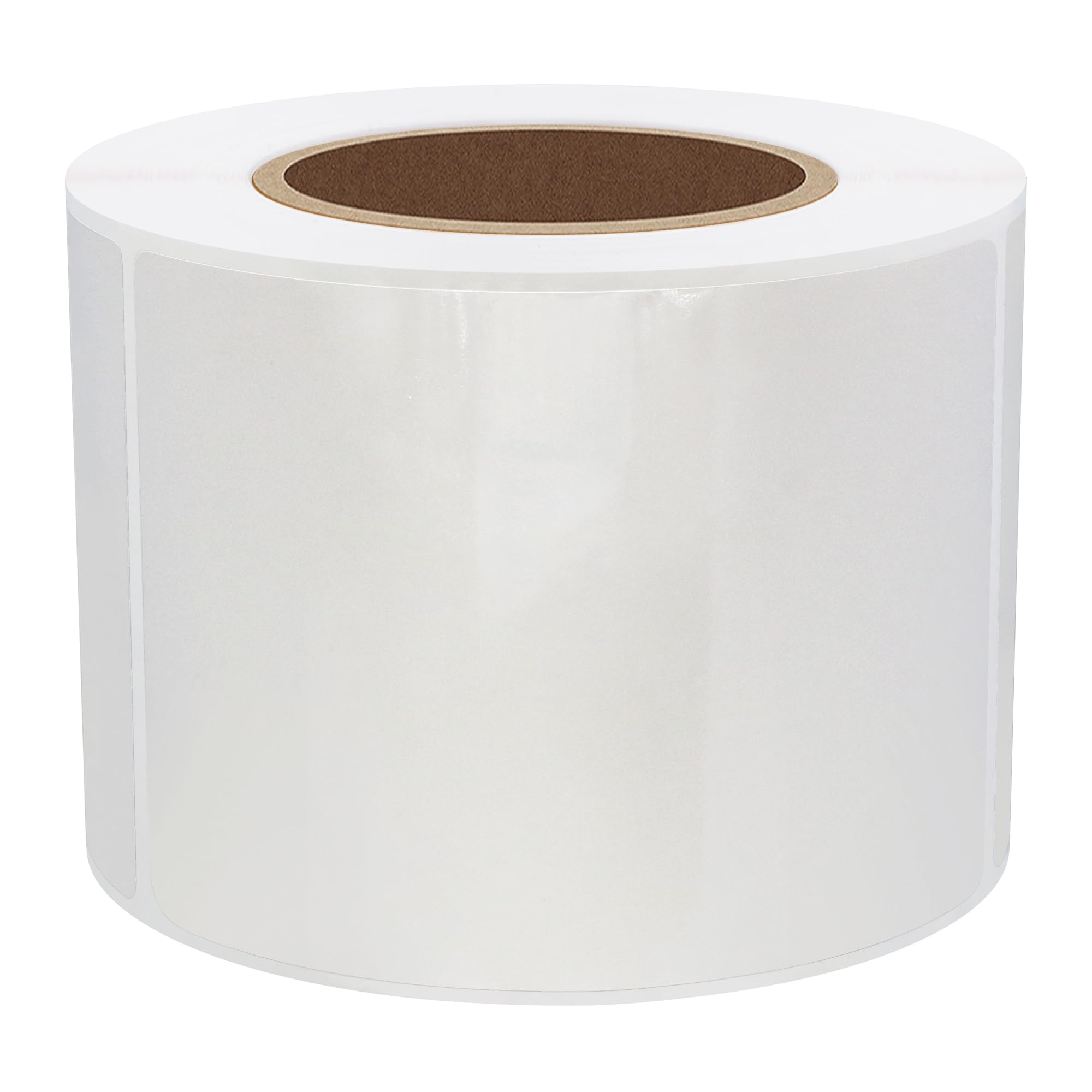 【送料無料】Hybsk 封かんシール 1x2インチ（25x51mm）長方形 防水 透明 封筒 手紙...