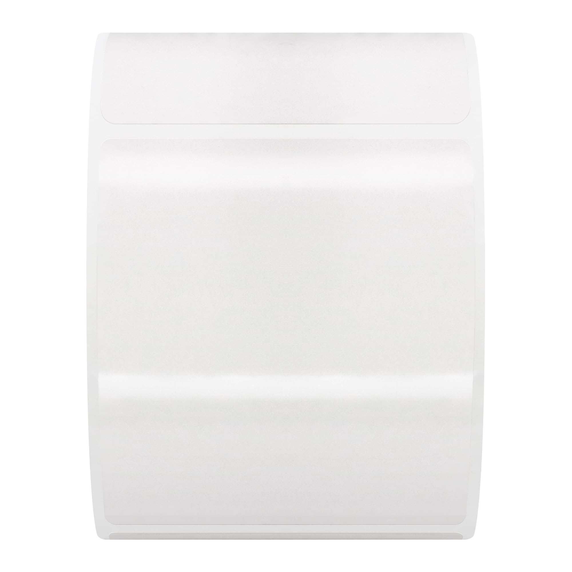【送料無料】Hybsk 封かんシール 1x2インチ（25x51mm）長方形 防水 透明 封筒 手紙...