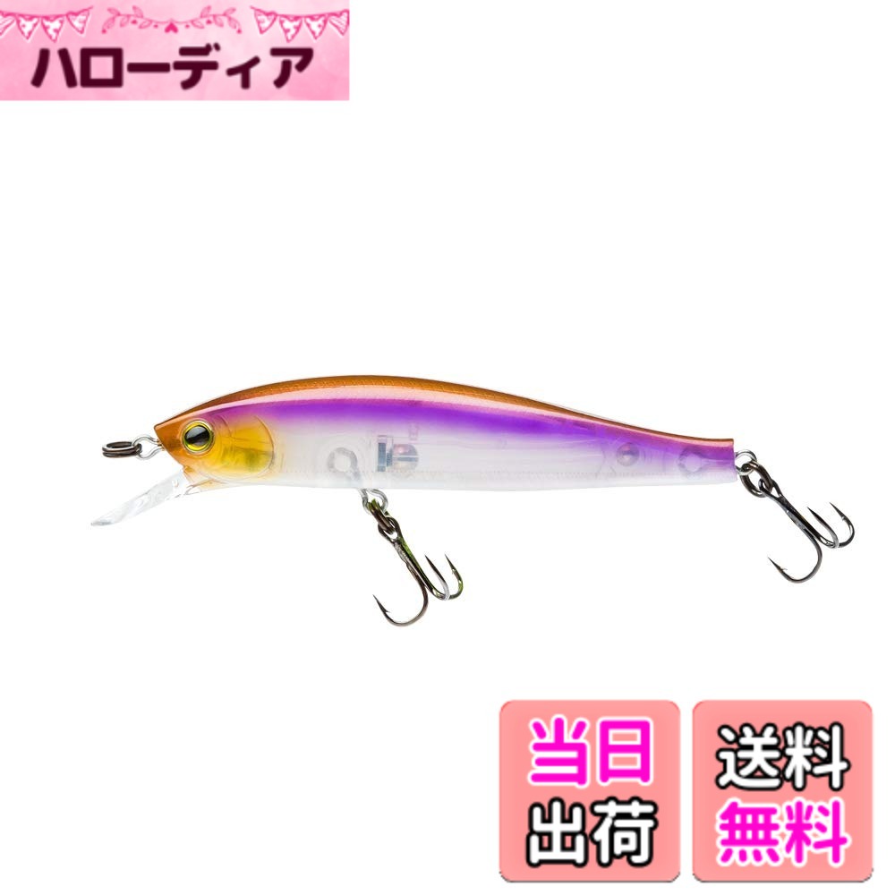 Rakuten - 【送料無料】デュエル(DUEL) ハードコア ミノー フラットF/SP(ブラックバス) 70-130mm 4.5-23.5g フラッシングミノー フローティング/サスペンド 色：05 GSWS:ゴーストワカサギ、サイズ：70mm