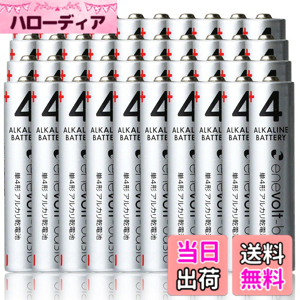 【送料無料】enevolt basic 単4 アルカリ 32本 1.5V 乾電池 アルカリ乾電池 エネボルト 水銀0 防災 災害 ワイヤレスキーボード マウス サイズ：単4形 40本 hellodear-11261595 ハローディア楽天市場店 パッケージ画像