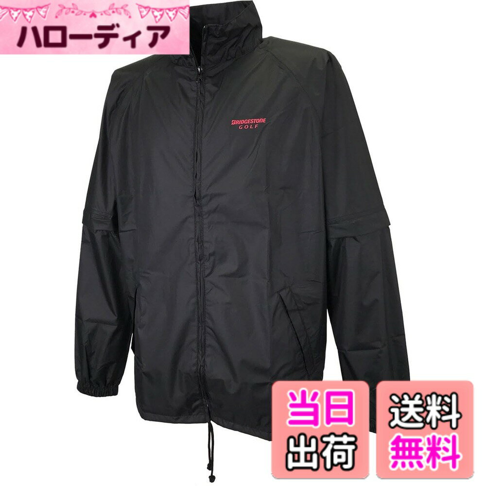 【送料無料】[ブリヂストンゴルフ] レインウェア TOUR Bレインブルゾン80G41 メンズ 色：ブラック、サイズ：LL