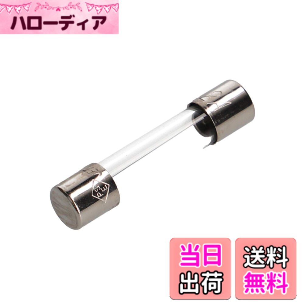 【送料無料】エーモン(amon) 管ヒューズ 0.5A/1A/2A/3A/5A/10A/15A/20A/25A/30A/セット 色：2A(5本入)、サイズ：2A