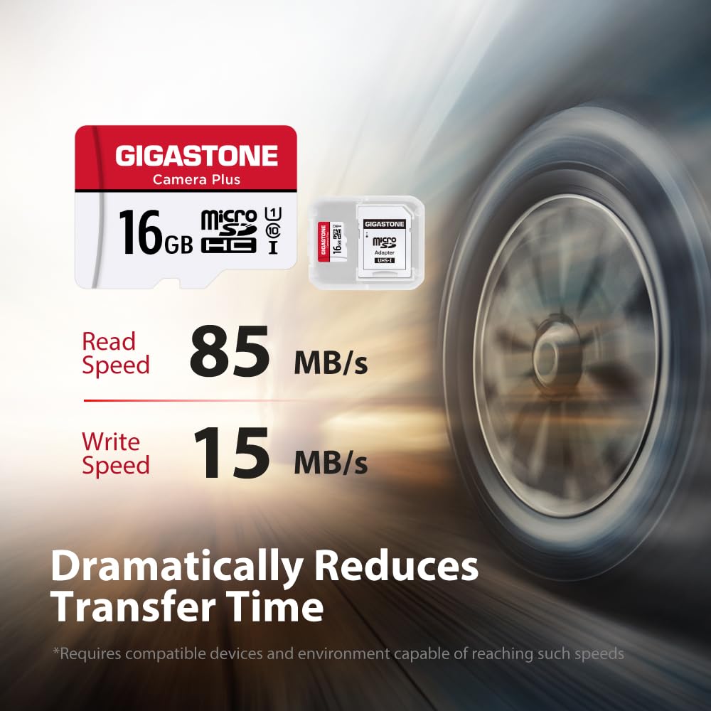 【送料無料】GIGASTONE マイクロsdカード 512-2-1 Core Group-Redwhite 色：16GB Camera Plus 2枚セット、サイズ：16GB Camera Plus 2枚セット hellodear-10698112 ハローディア楽天市場店 サンプル画像2
