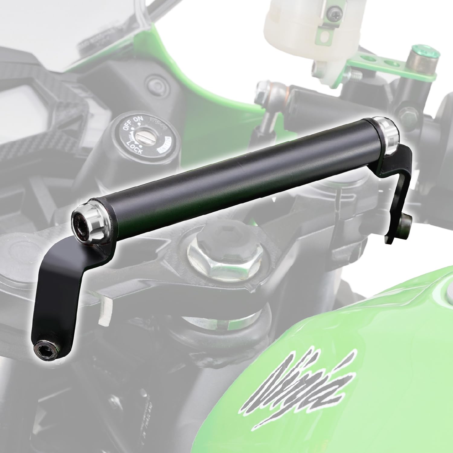 【送料無料】デイトナ バイク用 クランプバー マルチバーホルダー 色：シルバー