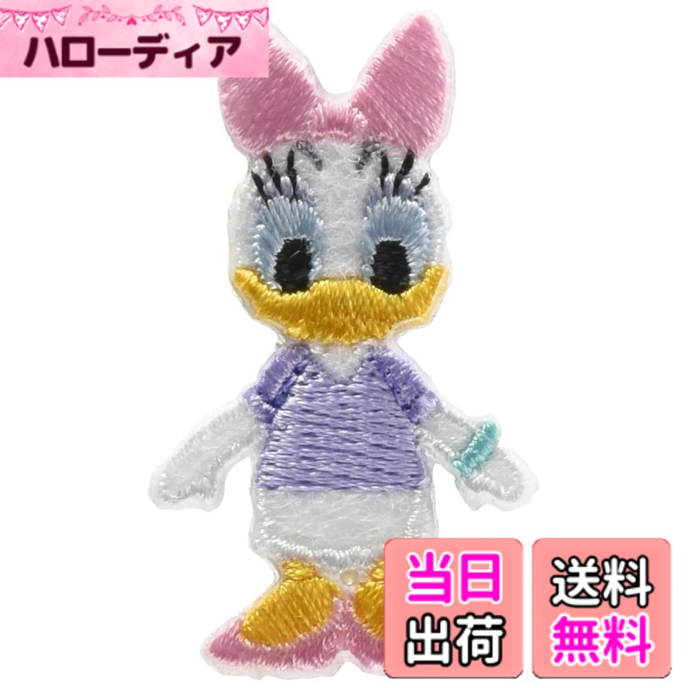 Ladies - 【送料無料】パイオニア (C) Disney アイロン・シール両用ワッペン 色：デイジーダック、サイズ：幅2.5cmx高さ4.3cm
