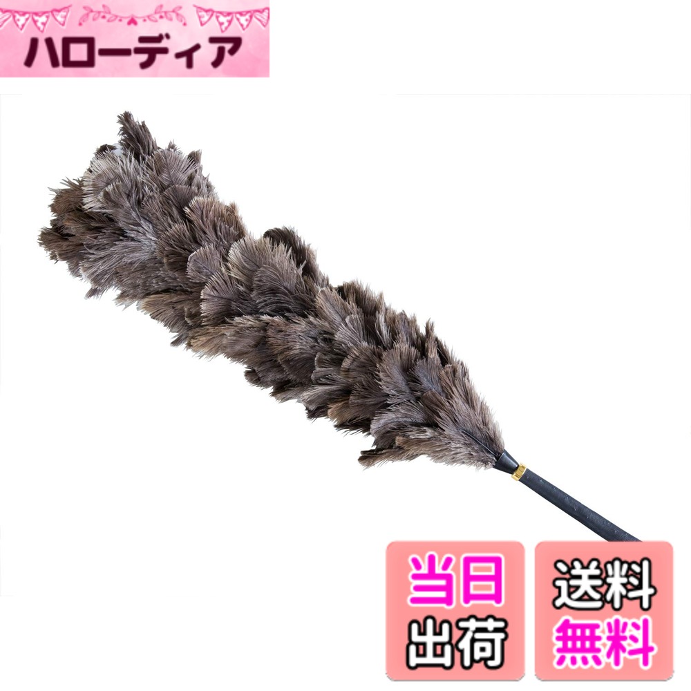 商品情報商品の説明【メンテンナンスの重要性】 天然羽毛は埃を取る性能に秀でたものですが、メンテナンスを行わない、使用しない(放置状態)などの悪条件で毛ばたきの傷みが早まります。 良いものを長く使うにおいて最低限のメンテナンスは不可欠です。 ご理解の上、上質な毛ばたきをご使用いただければ幸いです。 ※トランクに収納している場合は月に2~3回、天気の良い日に30分ほど風に当てると長持ちします。 【コーティング施工車対応】 塗装面がコーティングされたお車にも対応しています。 ただし、コーティング施工直後のお車は表面が磨かれた事によって静電気が発生し(車の静電気を吸い上げている状態)、一時的に使用できません。 強い静電気が抜けきるまでしばらくかかる事がありますので、静電気が抜けきっているか不安な場合は塗装面に少しだけ毛ばたきを当てて貼りつかないか様子をみてください。 静電気が抜けきった後は正常にご使用できるようになります。 【毛ばたきの使い方】 毛ばたきを効果的に使うためのコツは、毛ばたきの一部を使用するのではなく、全体を回転させながら使用することです。 車体を撫でるように優しく回転させてみてください。 毛ばたきを2本使用なさる方もいらっしゃいますが、1本で十分に車体を綺麗にすることが出来ます。 毛ばたきの持ちを考えるのであれば、併用できる方が寿命が長くなりますが、収納スペースの問題もありますし、1本でも十分愛車の掃除を行うことが出来ます。 【使用後の毛ばたき】 掃除に使用した毛ばたきは、砂や埃などの汚れが付着しています。 絡め取った汚れを落とすには、毛ばたきを叩くか羽根をしごくことで汚れを落とすことが出来ます。 その際、折角綺麗にした愛車にまた汚れが付着してしまうのを防ぐ為に、愛車から離れた場所で行うように注意してください。 【ご注意】 ご使用前にはボディに付着した異物(泥、砂、鳥のフン等)や本体に折れた羽根等がある場合は取り除いてください。 ※濡れた状態のボディには使用しないでください。 ※塗装面に力を加え過ぎないよう、羽根ハタキの側面で軽く払うようにご使用ください。 ※力を加え過ぎますと傷が付く恐れがあります。 ※使用中は周囲からの異物の付着に十分ご注意ください。 ※極度の低温や高温では破損、劣化、変形の恐れがあります。 ※使用後は羽根ハタキの羽根部分を下にし、柄の部分を両手で挟んで回転させ、ハタキについたほこりを落としてください。主な仕様 高級オーストリッチ毛ばたき：国内の工房にて熟練職人が手作りで丁寧にお作りしています。全長約92-97cm：羽根の角度や向き、置き方等で変わります。グリップ部分は約23.5cmbr毛ばたきは洗車後、ワックスをかけたお車、ガラスコーティングのお車に軽く撫でるだけで 毛先の微細な羽毛が砂埃を絡め取り、洗車後のようなピカピカのボディに戻してくれます。 毎日洗車は出来ませんが、毛ばたきならお出かけ前やお帰り直後のたったの3分で済むので、 毎日が綺麗な車でお出かけ出来ます。洗車より優しい毛ばたきですが、それ故に雨で凝結してこびりついた砂埃には対応していません。そのような場合にはやはり洗車が必要です。他にも鳥のフンや何かでベトついた状態も洗車が必要ですし、静電気帯電中は使用出来ません。