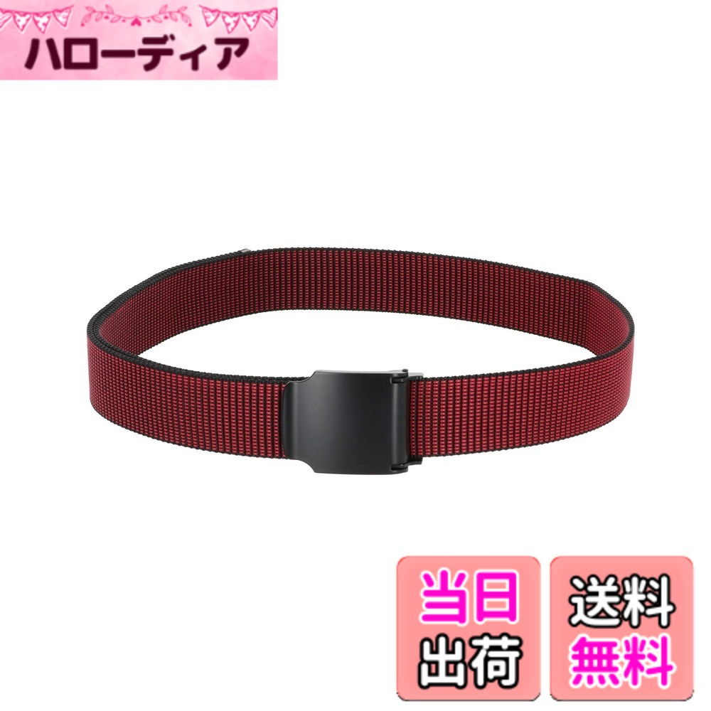 【送料無料】高儀 TAKAGI 作業ベルト 色：d.ブラック/レッド、サイズ：38mm