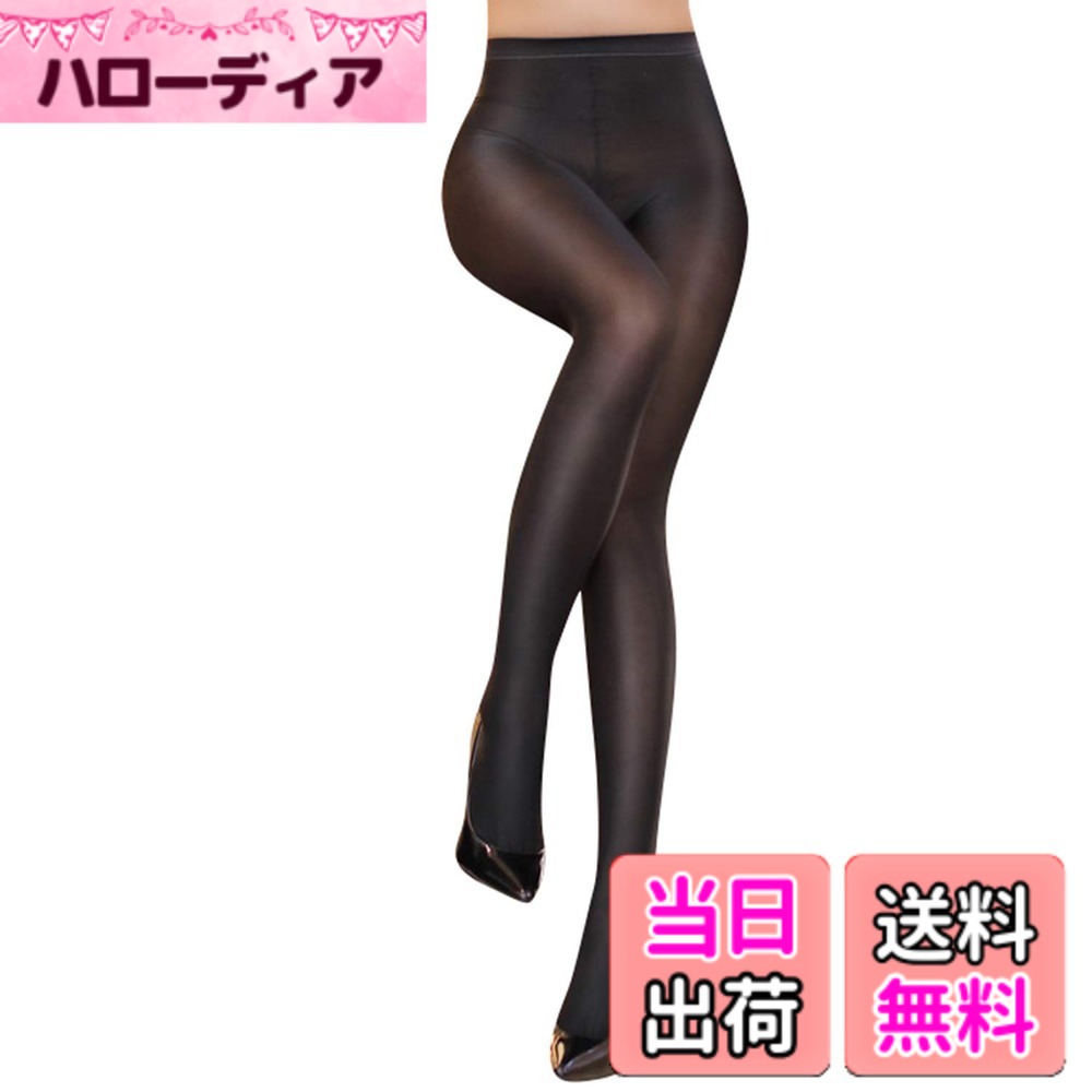 【送料無料】[Byuuu] レディース パンティストッキング キラキラ 光沢 ストッキング オールスルー ダンス タイツ 色…
