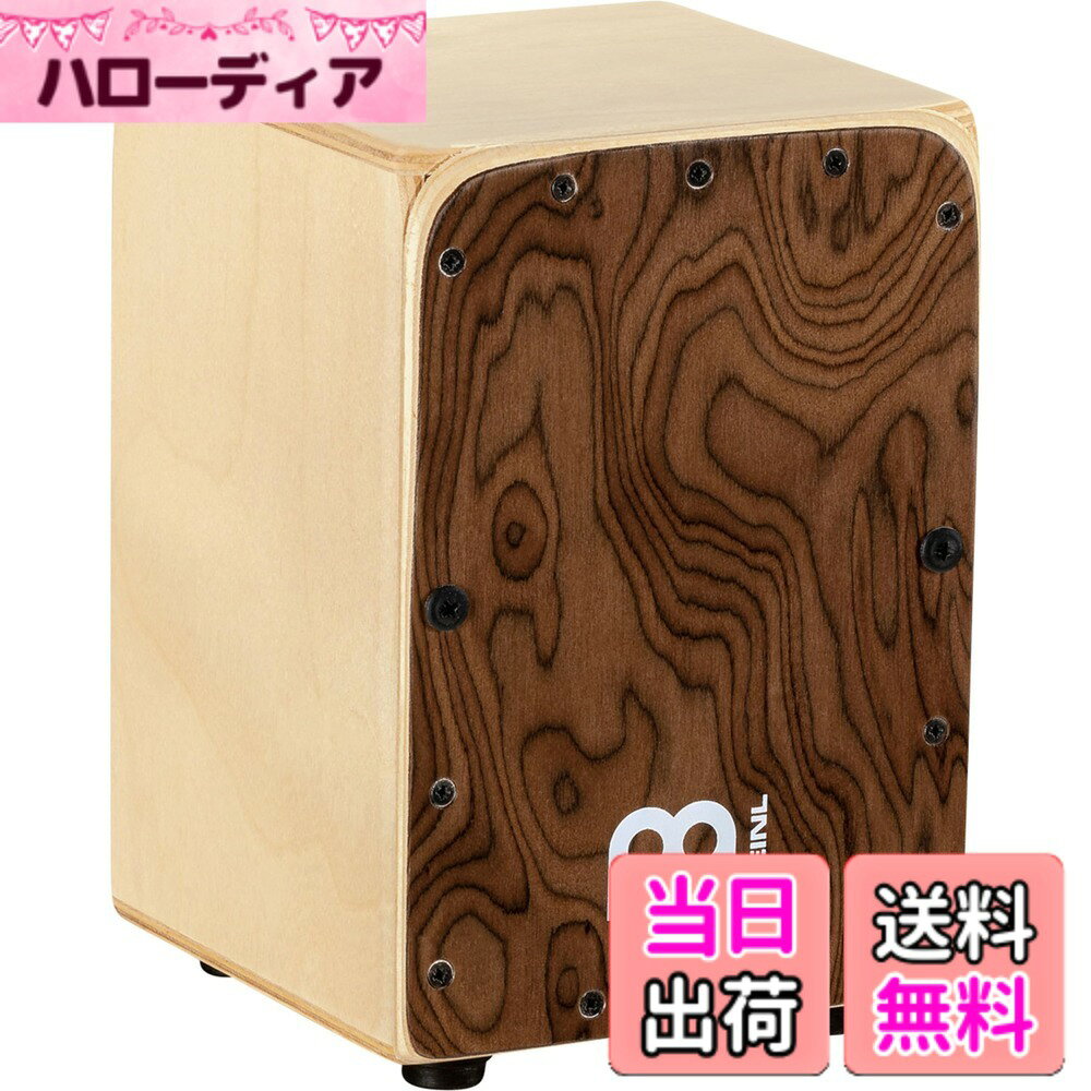 商品情報商品の説明商品紹介 MEINLミニカホンは、内側に張られたスネアワイヤーを始めフルサイズのカホンと同様の機能をもつ製品です。 ちょっとしたジャムセッションでも活躍するほか、お部屋のインテリアにもお勧め。 様々な場所へ持ち歩いて演奏するのにぴったりのサイズ感です。 本製品に使用されているバーチ材はドラムセットのシェル用としても人気の高い木材で、楽器用として優れたトーンを持っています。 フロント板は非常に薄く仕上げられており、軽いタッチのフィンガーロールにもしっかり反応します。 ご家庭でも職場でも、いつでもジャムセッションをお楽しみ頂けます。ギフトにもお薦めの製品です。 こちらの商品は日本国内代理店商品となります。 並行輸入品に関しては、代理店を受けることが出来ませんのでお気を付け下さい。 ご注意（免責）＞必ずお読みください 参考価格として表示しているのは商品発売時点でのメーカーの想定した価格です。主な仕様 スネアワイヤーを始め、フルサイズのカホンと同様の機能をもつミニカホンちょっとしたジャムセッションでも活躍インテリアとしても最適メーカー側の意匠変更により、予告なく外観上のデザイン・カラー・仕様等が変わる場合がございますこちらの商品は日本国内代理店商品となります(並行輸入品は代理店を受けることが出来ません)
