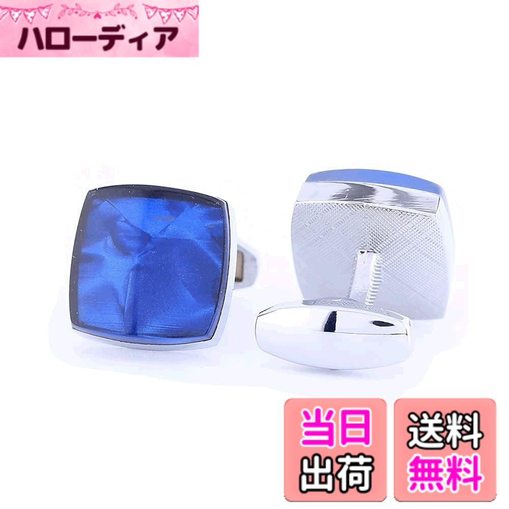 【送料無料】カフス メンズ ブランド 色：シルバー、サイズ：M