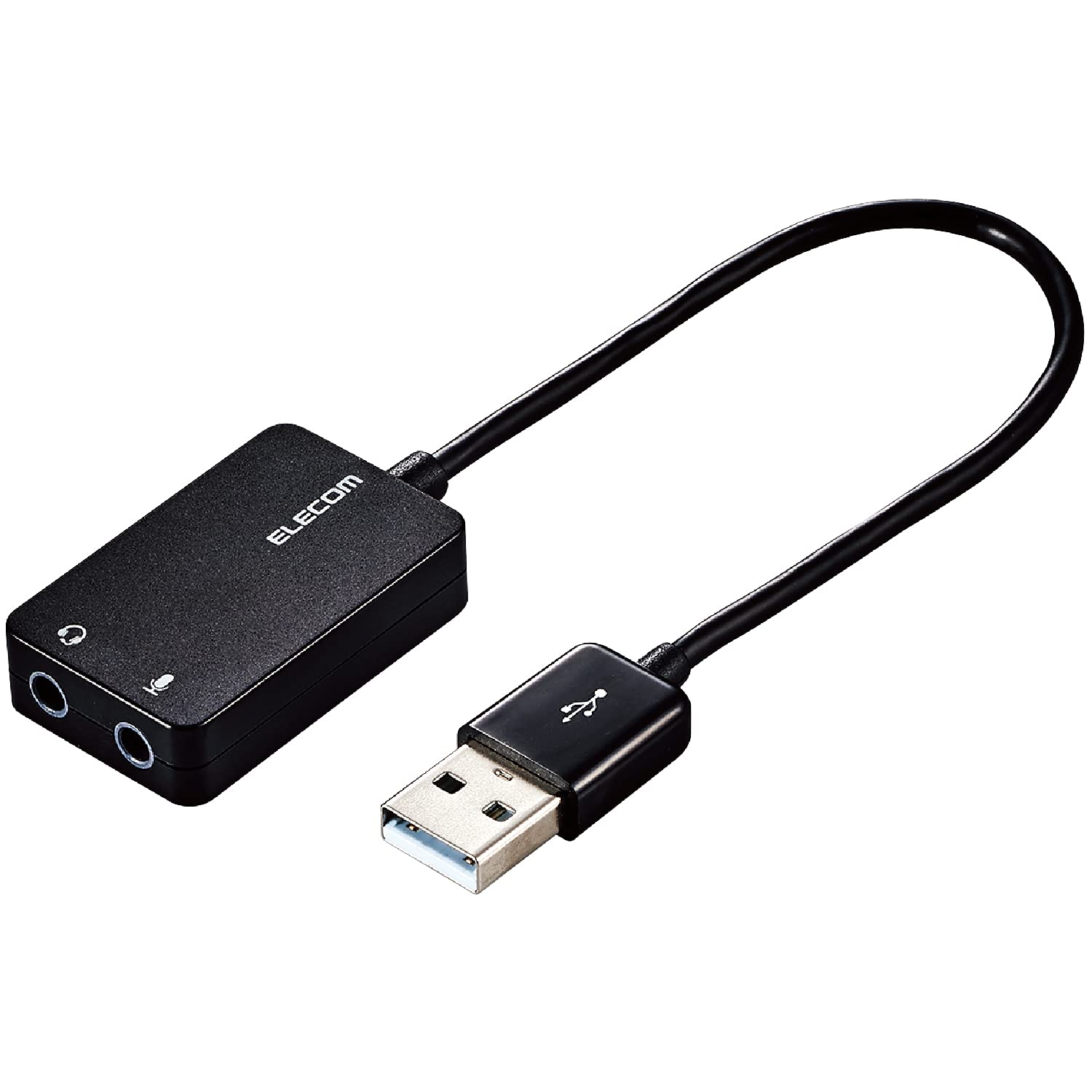 【送料無料】エレコム USBオーディオ変換アダプタ φ3.5mm USB to ステレオミニジャ...