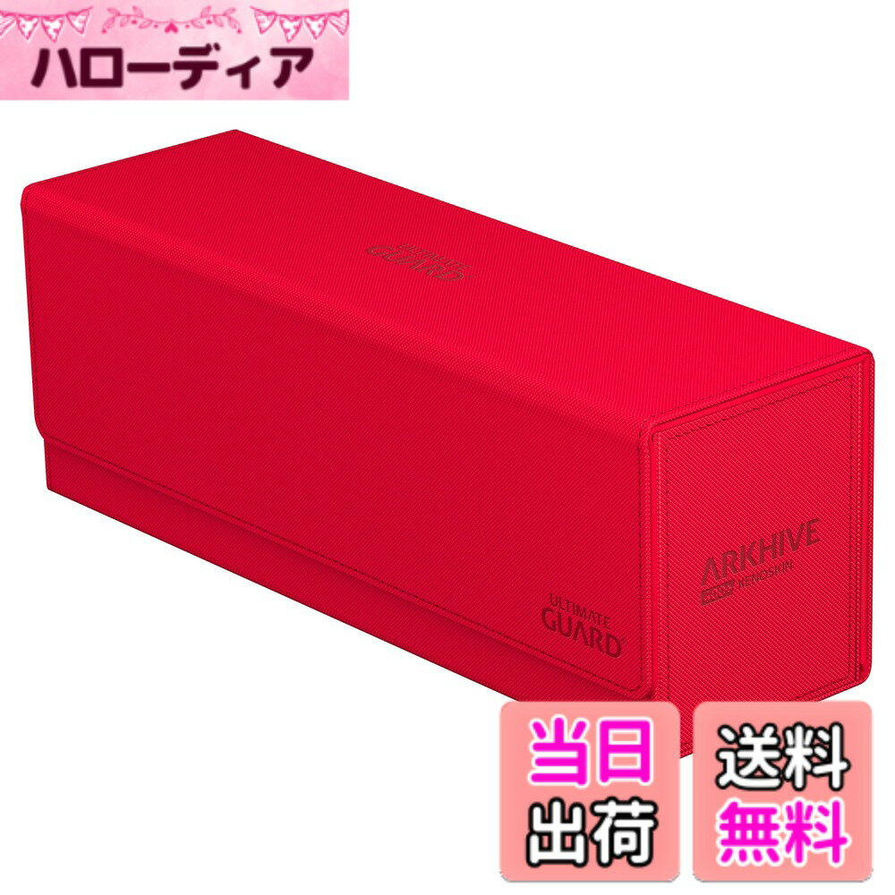 【送料無料】Ultimate Guard(アルティメットガード) arkhive 400 Xenoスキン モノカラー 色：レッド