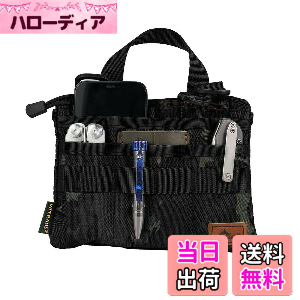 商品情報商品の説明主な仕様 【長持ちするように作られています】高品質の500Dオックスフォード製で、耐久性、耐摩耗性、防汚性、耐引裂性があります。それは何年も続くことができ、補強された縫製は壊れにくく、耐用年数を大幅に延ばします。【大容量】このツールオーガナイザーポーチは、メインポケット1つ、大きなメッシュバッグ1つ、EDCツール用の小さなポケット4つ、ミディアムポケット2つの合計7つのポケットで、懐中電灯、ノートブック、電話、折りたたみナイフ、戦術を収納できます。ペンまたは他のより大きなマルチツールおよびEDCギア。【別のポケットデザイン】すべてのギアを別のポケットに入れ、完璧な収納スペース、毎日の持ち運びに必要なものすべてを収納できる十分なスペース、ポケットを整理してください。 EDCオーガナイザーポーチは、ツールを効果的に整理し、ポケットを傷つけるためのツールを防ぎます。【多機能ツールポーチ】EDCツールや通常のツールの収納袋としてだけでなく、携帯電話の財布のノートのキーカードなどを入れるための日常の使用にも使用できます。ハンドヘルドまたは肩にかけることができます。修理工、教師、学生、EDCファンにとても人気があります。【理想的なギフトの選択：】このマルチツールポーチは、友人、家族、愛する人への素晴らしいギフトになります。一生続くように作られたこのアイテムは、誰にとっても誰にとっても長持ちするプレゼントになります。それは思慮深く実用的な贈り物です。