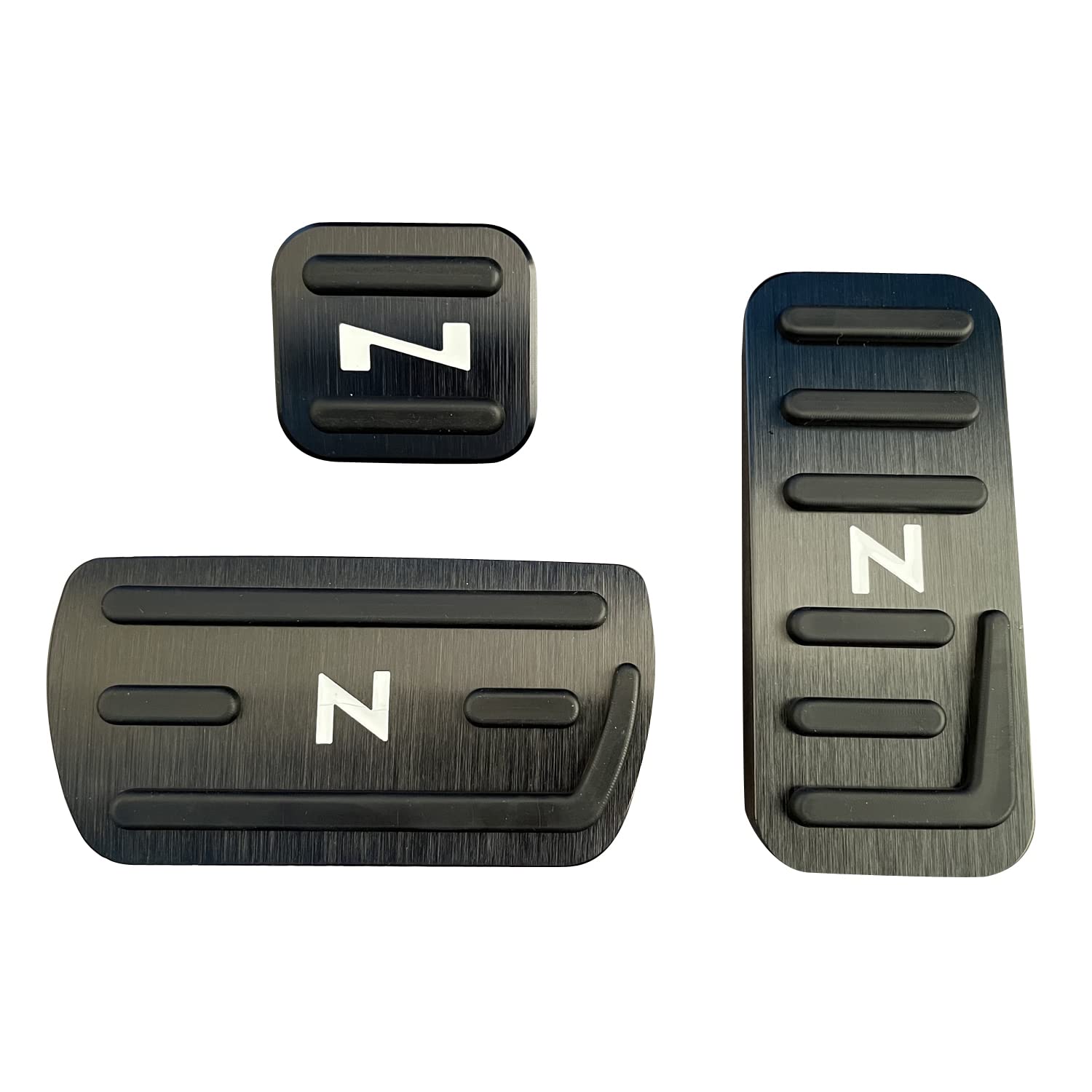 【送料無料】N-BOXペダルカバー Nacalikeey ホンダ ペダルカバー NBOXブレーキペダル Honda Nシリーズ nboxアルミ ペダル 全NBOX車種対応NBOX JF1-JF9 車用Nワン JG1/JG2スポーツペダル似合う N-ONE/N-WGN/Nbox車種 色：黒い、サイズ：nbox 3点セット