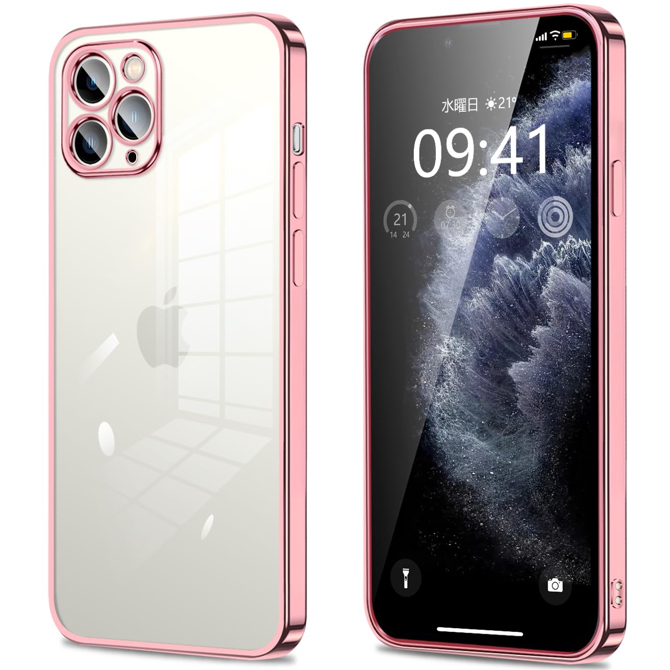 【送料無料】fuweisitong 用の iPhone ケース クリア カメラ保護 薄型 スリム ソフ...
