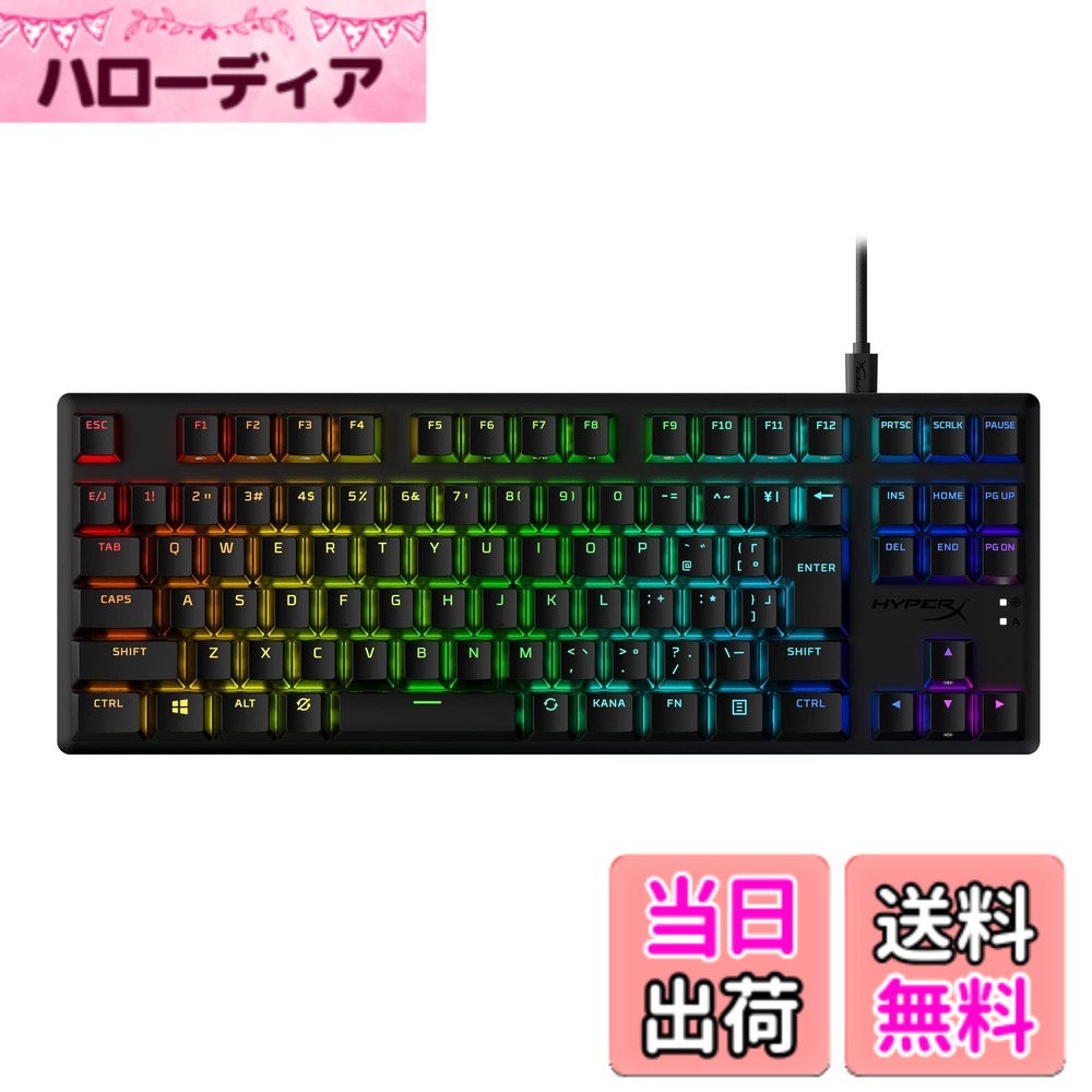 Alloy Origins 色：ブラック、サイズ：b)テンキーレス