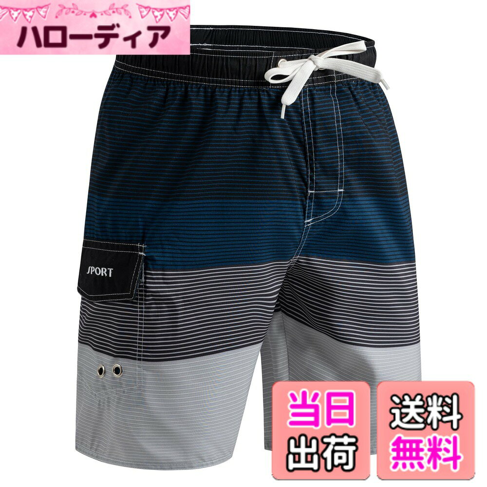 【送料無料】[KEFITEVD] 水着 メンズ 海水パンツ 速乾 夏服 大きいサイズ サーフパ...