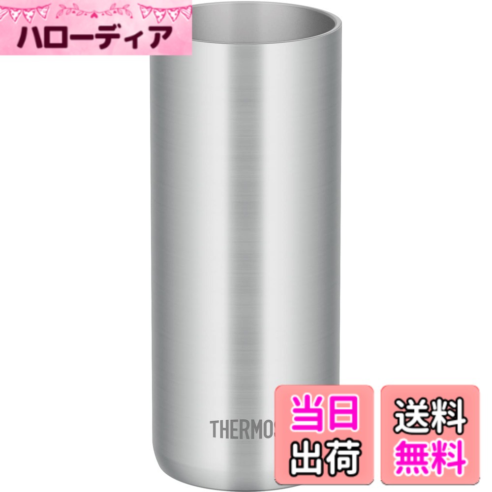 【送料無料】【軽量モデル】サーモス 真空断熱タンブラー JDW 食洗器OK 魔法びん構造 保温保冷 色：ステンレス、サイズ：420ml hellodear-10719549 ハローディア楽天市場店 パッケージ画像
