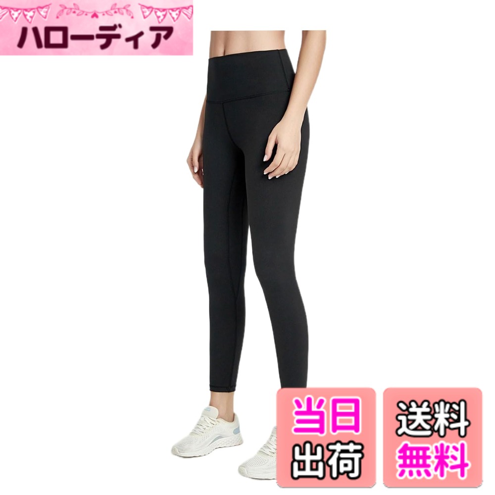  ヨガパンツ レディース 9分丈 ヨガウェア レギンス 締め付け感ゼロ ハイウエスト 吸汗速乾 伸縮性 通気性 トレーニングパンツ ヨガ ズンバ ランニング フィットネスパンツ オールシーズン 色：ブラック、サイズ：S