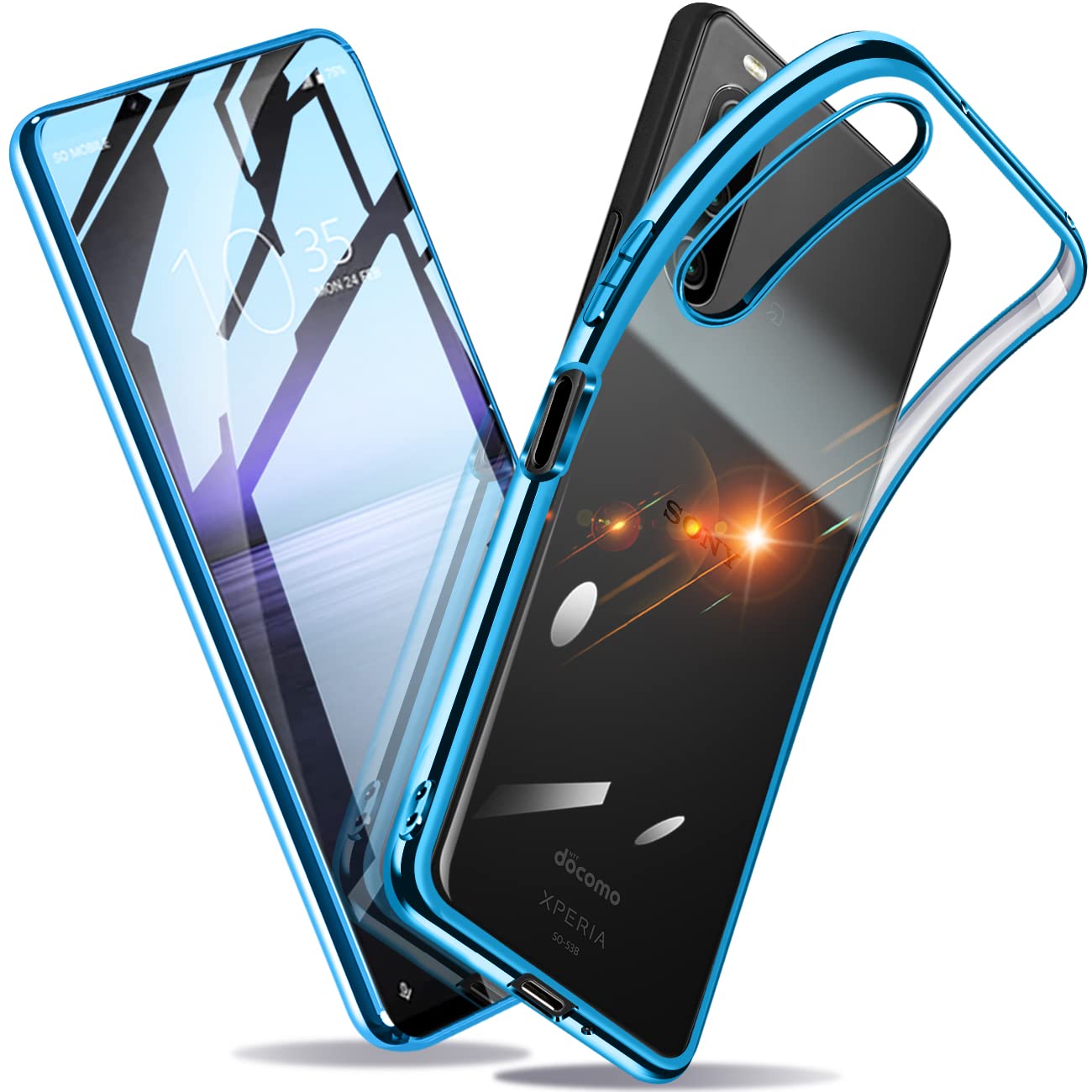 【送料無料】Xperia ケース クリア 衝撃吸収 薄型 TPU 軽量 衝撃吸収 スマホケース...
