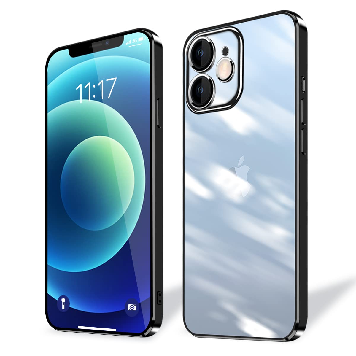 【送料無料】Majiyana for iPhone ケース クリア 耐衝撃 軽量 りメッキ加工 TPU 米...