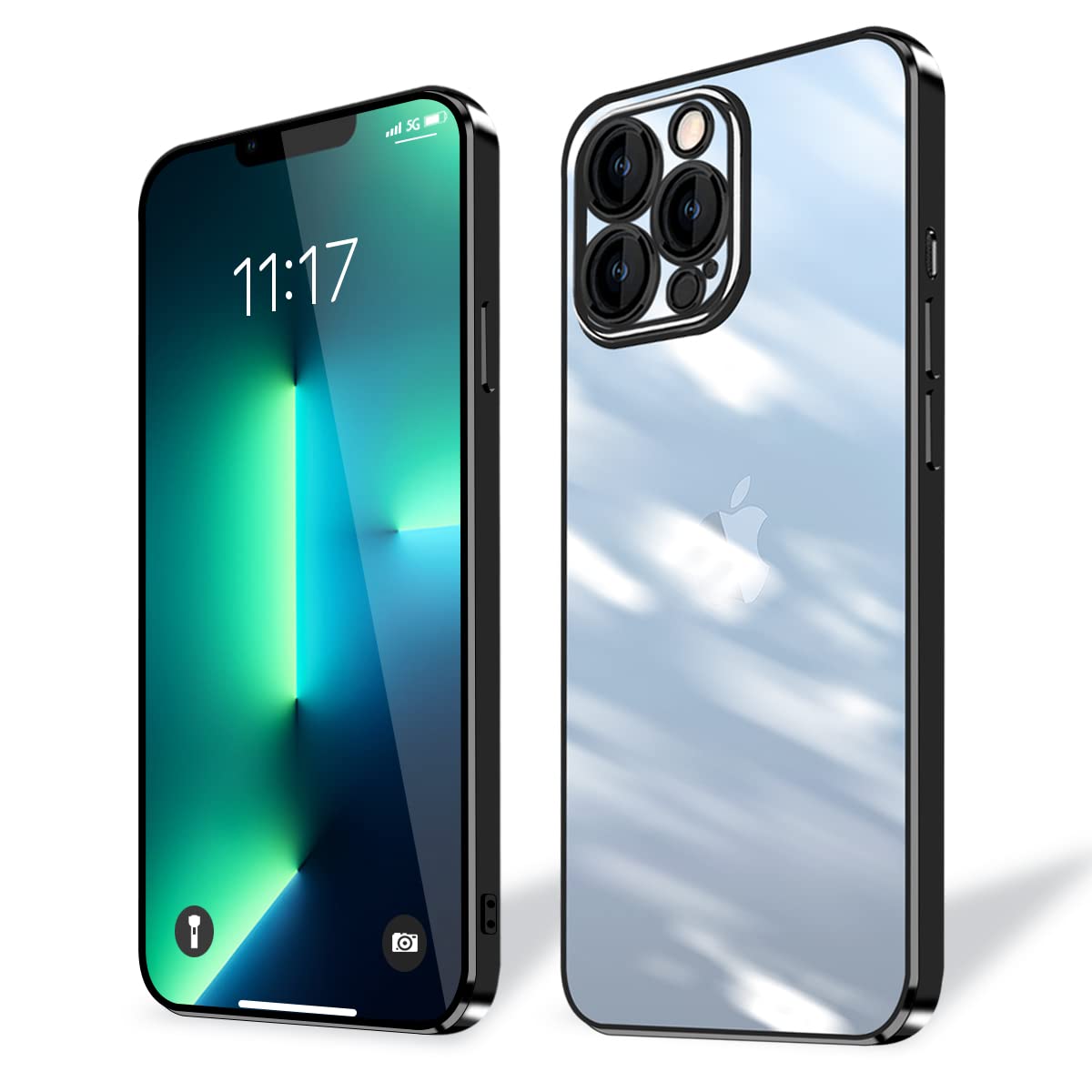 【送料無料】Majiyana for iPhone ケース クリア 耐衝撃 軽量 りメッキ加工 TPU 米...