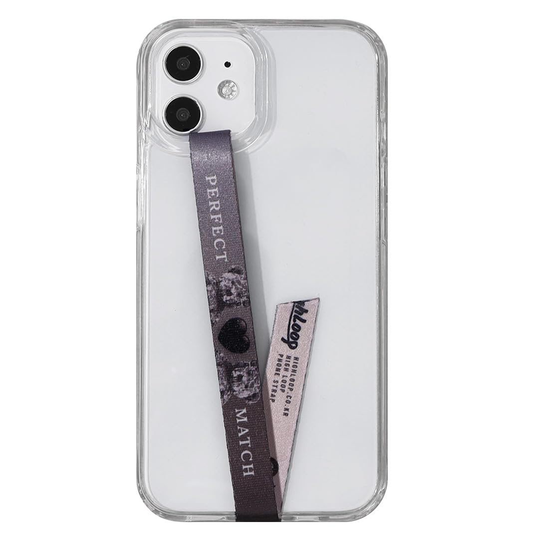 スマホケース ハンドストラップ フィンガーストラップ 落下防止 ワイヤレス充電対応 phonestrap (original) 色：95.銀のテディベア、サイズ：該当なし