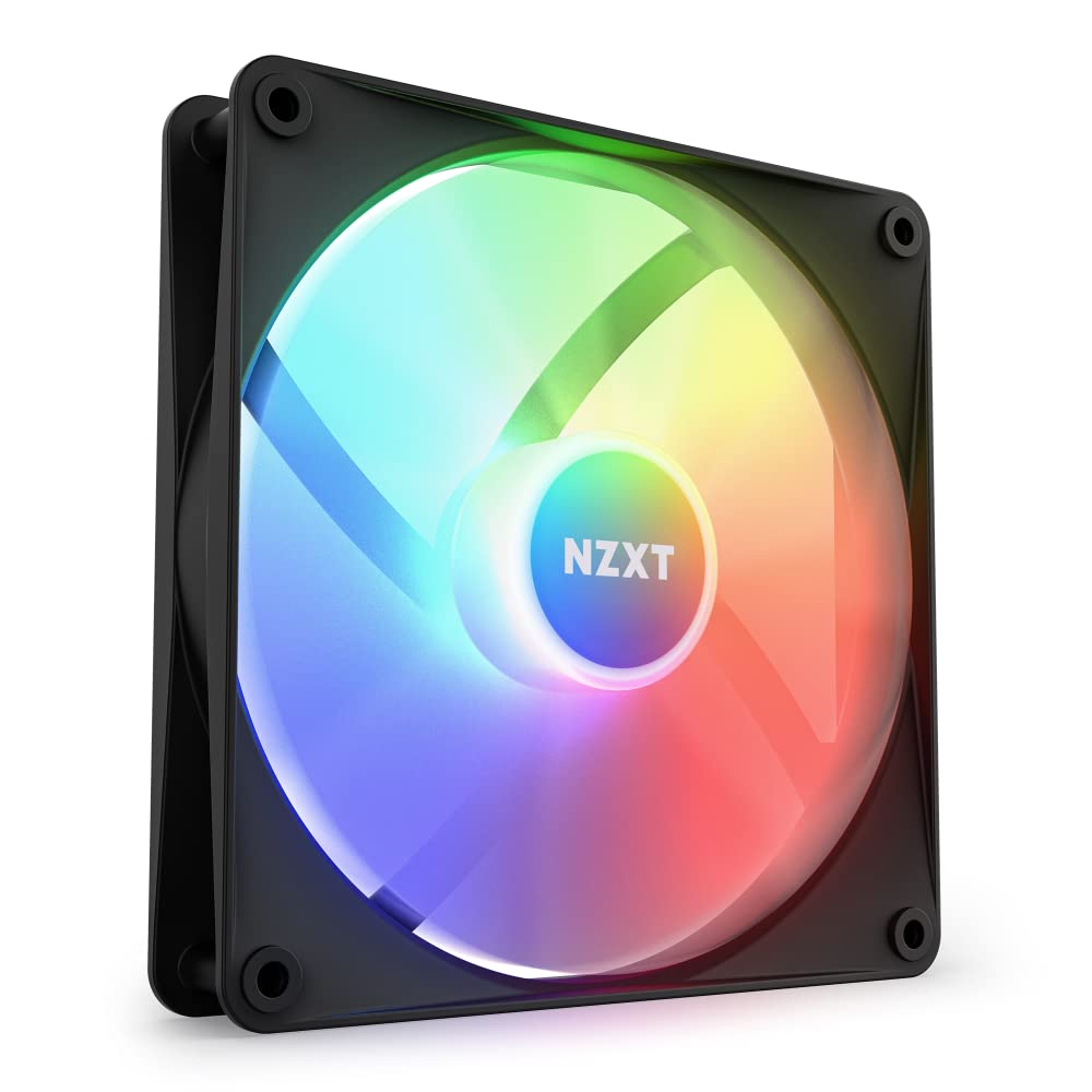 【送料無料】NZXT F RGB Core White 2ファン搭載 RGBファン PCケースファン 色：ブ...