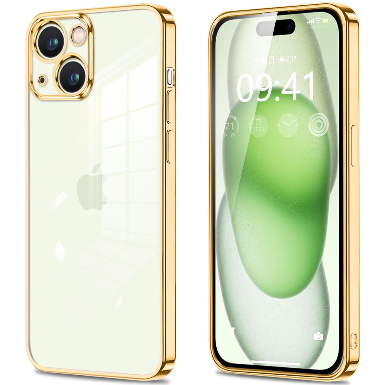【送料無料】fuweisitong 用の iPhone ケース クリア カメラ保護 薄型 スリム ソフ...