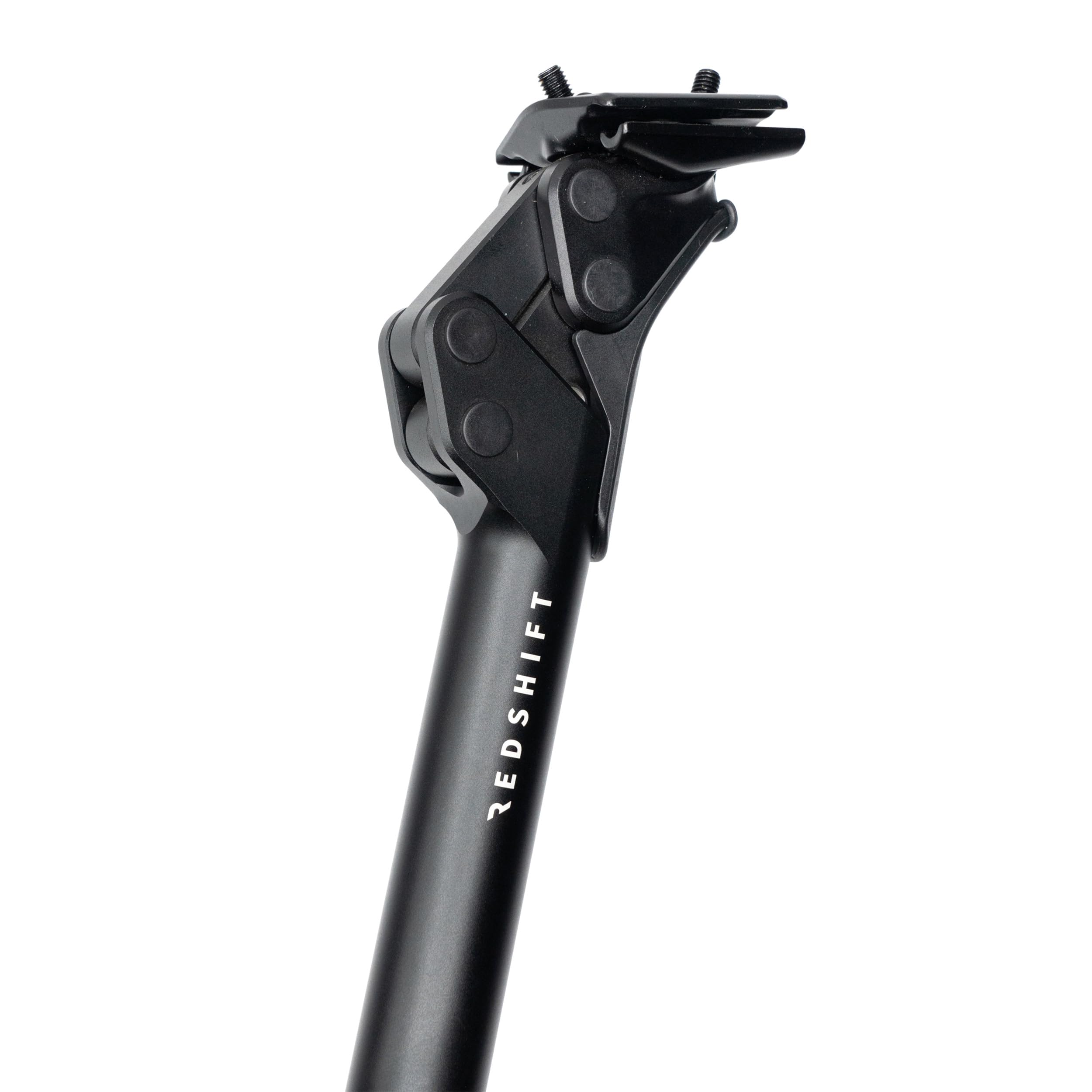 【送料無料】REDSHIFT ShockStop Suspension Seatpost for Bicycles, Shock-Absorber Bike Seat Post for Road, Gravel, Hybrid, and E-Bikes 色：ブラック サイズ：30.9mm Dia x 450mm Length
