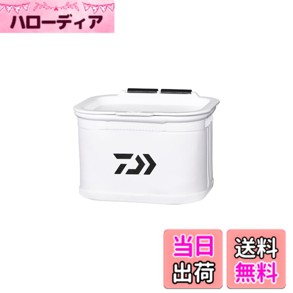 商品情報商品の説明-主な仕様 ダイワ エサバッカン(K) ホワイト S (エサ箱 エサバッカン)■アイテム：エサバッカンS(K)ホワイト■本体外寸(cm)：約11x13x9br■素材：EVA.PP≪ダイワ エサ箱 エサバッカン≫
