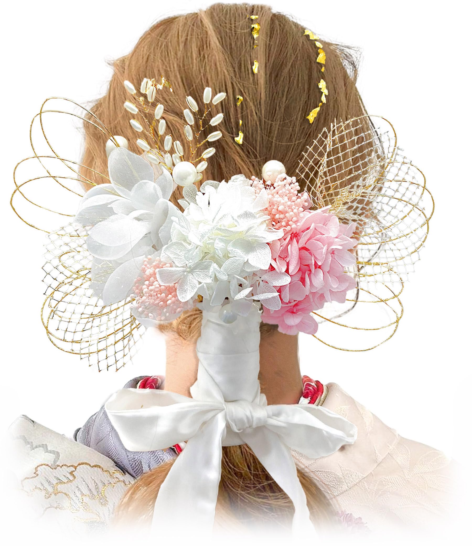 【送料無料】[JZOON] 髪飾り 成人式 卒業式 和装 結婚式 袴 着物 浴衣 振袖 ドライ...