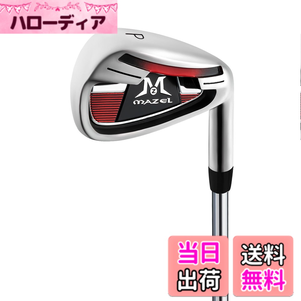 【送料無料】MAZEL (マゼル) ゴルフ クラブ アイアン スチールシャフト 単品(番手:...