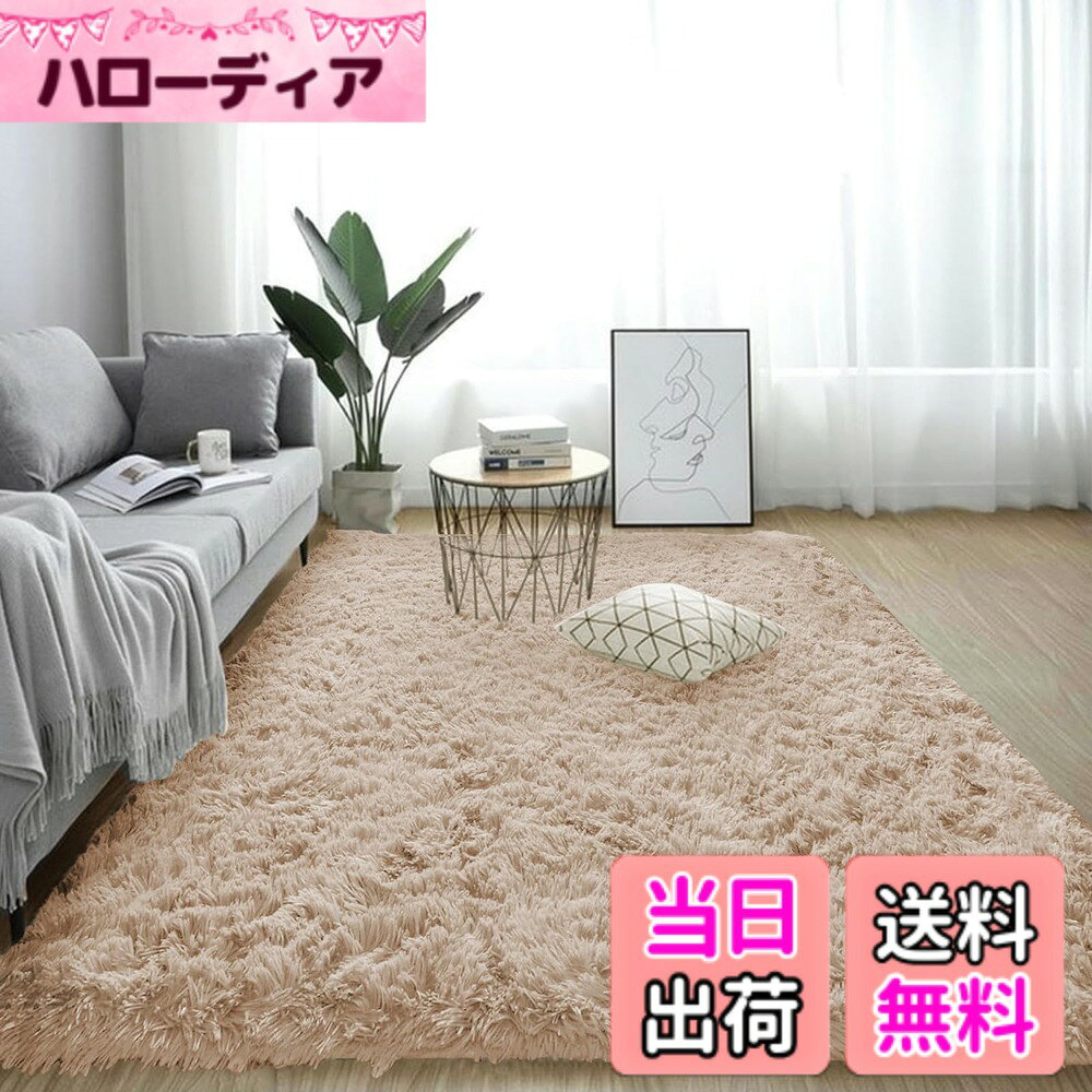 商品情報商品の説明主な仕様 【厚手版仕様】サイズ：200x250cm 、重量3.3KG。1.毛足の長さ：約40mm 2.ポリウレタンの厚さ：約10mm 3.裏地：不織布(滑り止め付き) 。弾性が抜群、防音効果が優れます。【極厚の中材・ふわふわ】ROCYJULINのカーペットの中材は10MMほど厚いポリウレタンを使用し、通常のラグよりもはるかに厚手で柔らかくて、足元に高いクッション性をもたらします。固いフローリングのうえに敷けば、長時間座ったり寝転んだときでも、体が痛くなりにくいです。さらに、防音性にも優れていて、賃貸マンションをはじめ、階下への足音が気になる方にも向いています。【長めの毛足・高級感あり】40mmの長い毛足で、しっとりなめらかな感触で気持ちいいシャギーラグです。ボリュームたっぷりのモフモフ感が魅力で、見た目も肌触りもよく、高級感にうっとり！また、100％極細繊維素材をしっかり裁縫されておるため、コロコロでも毛が抜けません。ゴミも絡みにくいので、日常掃除は掃除機をかけばキレイになります。さらに、お手入れ簡単で、手洗いまたは洗濯機で洗えます。【滑り止め付き】滑り止め加工が施されているため、絶対にずれません。走り回る小さなお子様やペットがいるご家庭にも安心です。また、裏面に不織布を使用し、フローリングなどに傷付きません。また、耐熱試験をクリアしていて、ホットカーペットや床暖房と組み合わせても使用できます。【品質＆適用場所】玄関、書斎、洗面所、お風呂、床暖房、部屋、台所、会議室、キッチン、リビングルーム、スタディルーム、ホ ール、寝室、バスルーム、ダイニングルーム、廊下などで最適しています。 弊店の製品は12ヶ月間品質があり、万が一、何か問題がありましたら、ご遠慮なく、メールでお問い合わせください。注意：この製品はウレタン製品のため、圧縮の型で発送されております。開封した後、ラグが完全に戻の様子に回復するまで約3−5日を待つ必要がありので、寸法を測る時点は開封した直後であれば、偏差を生じる可能性がございます。