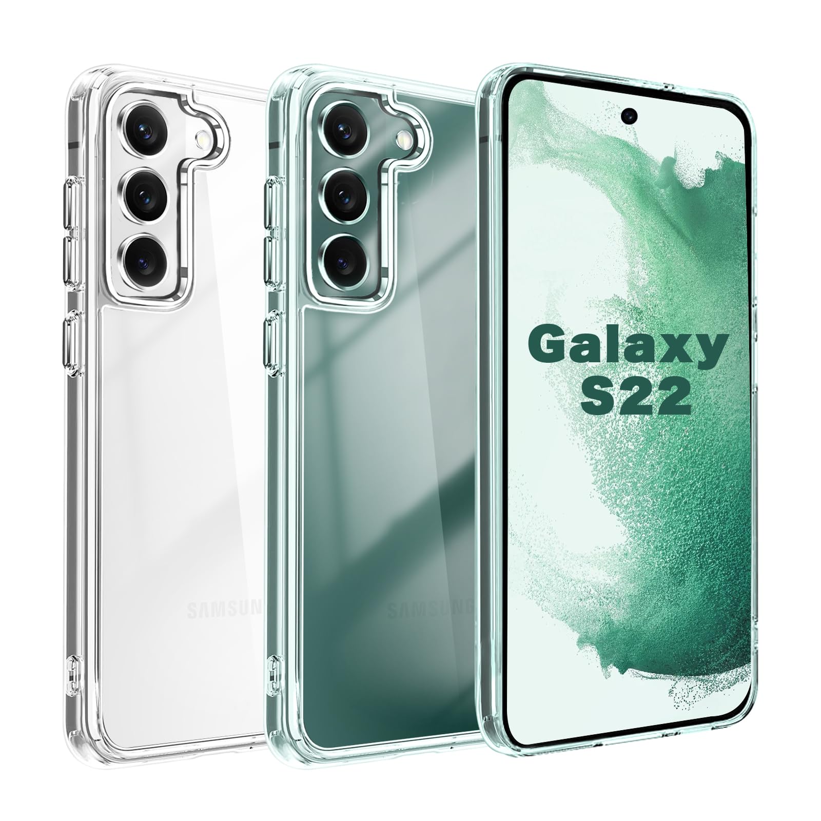 【送料無料】Galaxy ケース クリア 色：クリア、サイズ：Galaxy S22