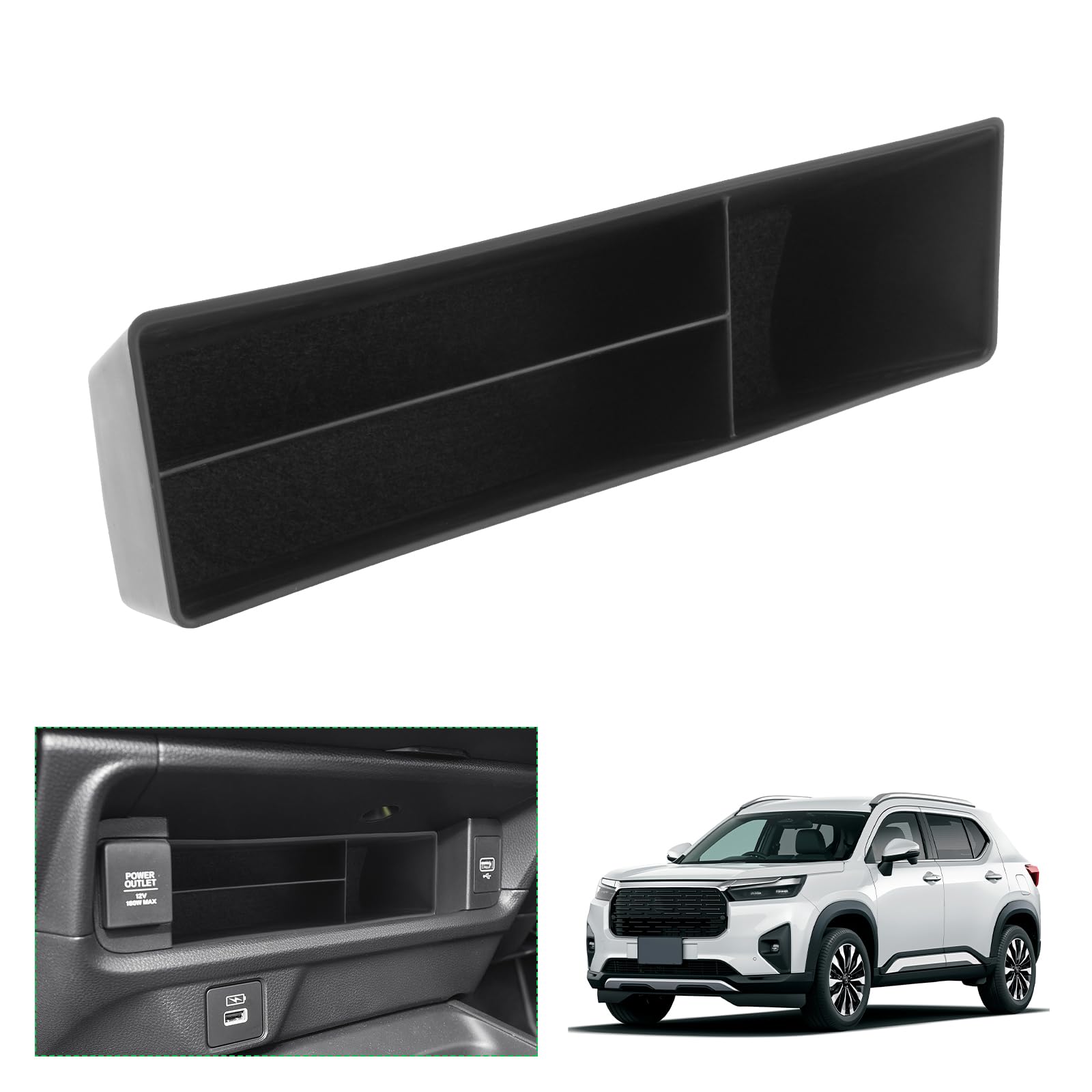 【送料無料】【GAFAT】車用収納ボックス コンソールボックス 収納ボックス 内装パーツ 色：センターポケット、サイズ：ホンダ・WR-V DG5型 R6~